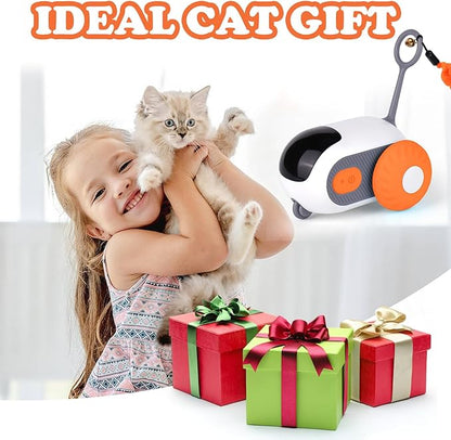 Smart Interactive Car Toy for Cats & Dogs – Remote-Controlled Moving Mouse & Ball