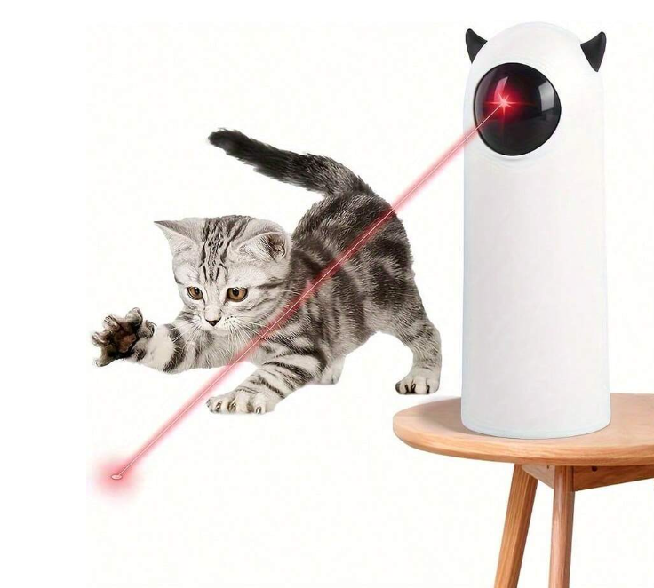 Automatic Laser Toy for Cats & Dogs – Interactive Indoor Play for Bored Pets