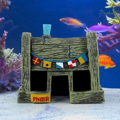 Aquarium and Fish Tank Decor - Resin Ornaments & Hiding Cave