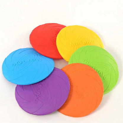 Bite-Resistant Dog Frisbee - Multifunctional Training & Outdoor Toy