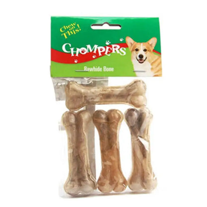 Beef-Flavored Dog Teething Bone - Safe, Bite-Resistant Chew Toy for Medium & Large Dogs