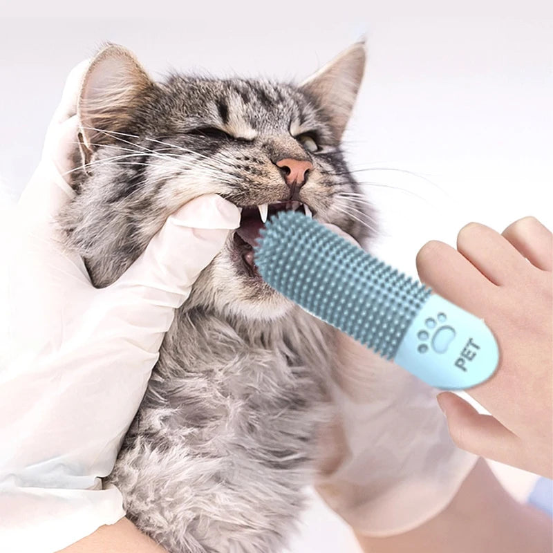 360° Soft Dog & Cat Toothbrush - Dental Care & Plaque Removal