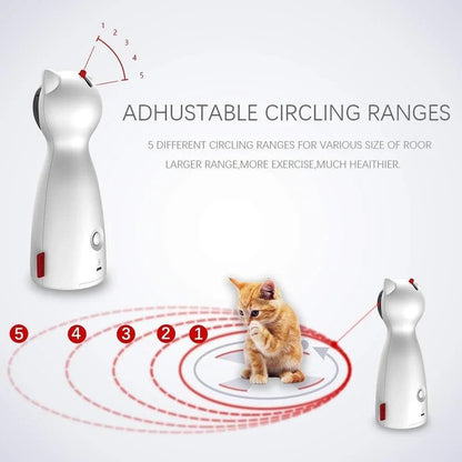 Automatic Laser Toy for Cats & Dogs – Interactive Indoor Play for Bored Pets