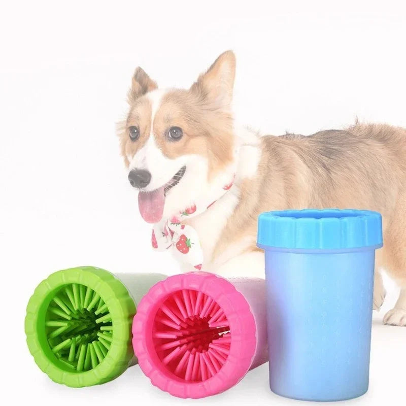 Portable Silicone Pet Paw Cleaner - Cats & Dogs Paw Washing Cup