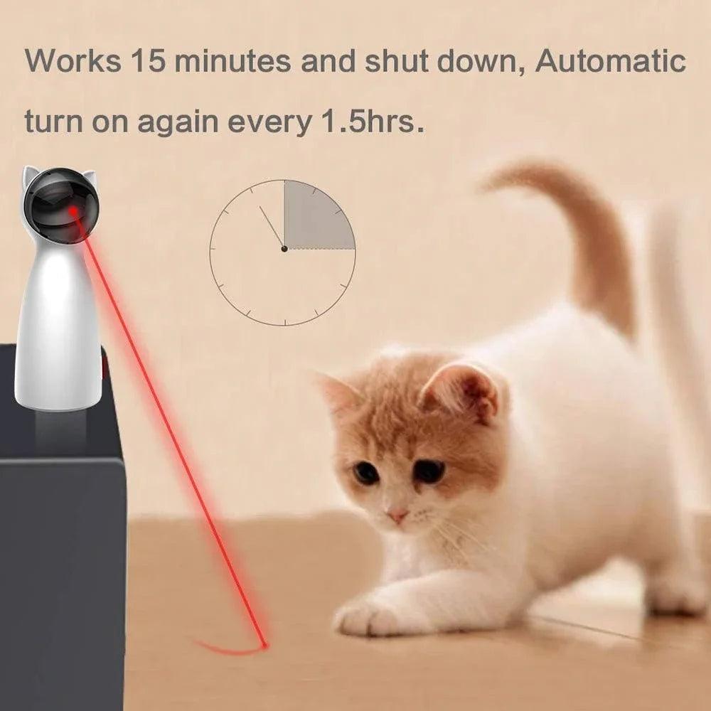 Automatic Laser Toy for Cats & Dogs – Interactive Indoor Play for Bored Pets