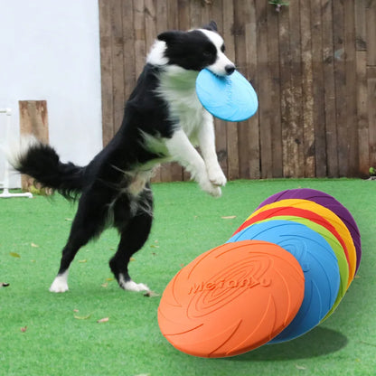 Bite-Resistant Dog Frisbee - Multifunctional Training & Outdoor Toy