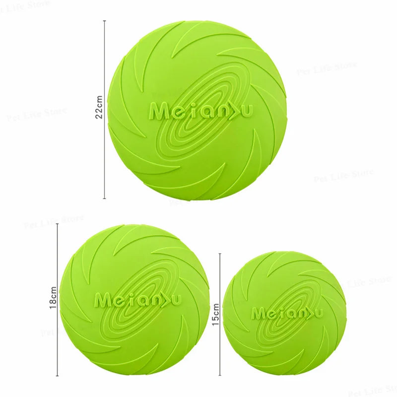 Bite-Resistant Dog Frisbee - Multifunctional Training & Outdoor Toy